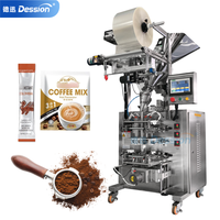 Machine à emballer de remplissage de sachets de café moulu Offres Spéciales pour la machine d'emballage de scellage de dos de poudre de boisson de piment de cari de noix de coco