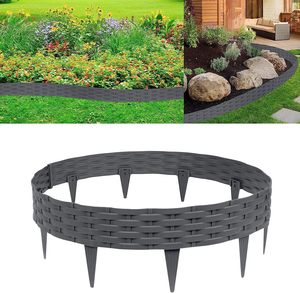 Selección Transfronteriza: Vallas de Jardín Modernas y Ecológicas con Marco de Plástico PP Negro, Decoración <span class=keywords><strong>para</strong></span> Jardines, Césped y Bordillos - Product Image 4