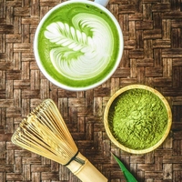 Thé en poudre Matcha vert frais tasse en vrac boîte sac bouteille Sachet santé et minceur spécialité