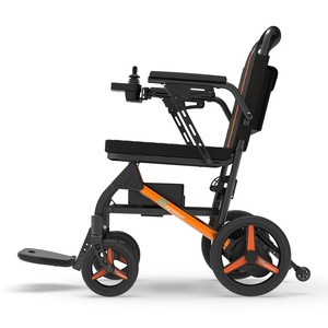 <span class=keywords><strong>Fauteuil</strong></span> <span class=keywords><strong>roulant</strong></span> électrique <span class=keywords><strong>tout</strong></span>-<span class=keywords><strong>terrain</strong></span> de luxe léger et pliable en alliage de magnésium de 13,5 kg pour personnes handicapées - Product Image 2