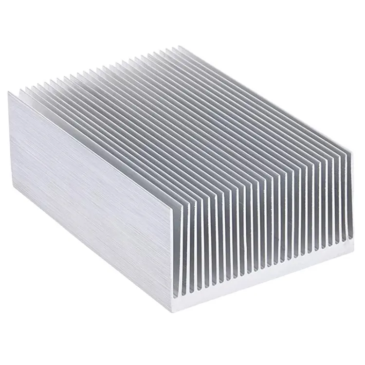 Heldere Zilveren Aluminium Natuurlijke Kleur Radiator, Gewijd Aan Ultrasone Apparatuur, Aluminium Radiator