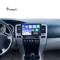 Autoradio Android Podofo 9'' 4+64G pour Toyota 4Runner 2002-2009, Carplay/Android Auto sans fil, GPS, RDS, WIFI, vente en gros