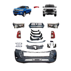 Kits de cuerpo ancho para <span class=keywords><strong>camioneta</strong></span> Hilux Revo, 2015-2017, actualización a <span class=keywords><strong>2020</strong></span>, accesorios para todoterreno, guardabarros de parachoques, capó de campana - Product Image 5