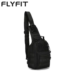 FLYFIT-Bolso de hombro táctico personalizado, bandolera táctica de camuflaje, venta al por mayor