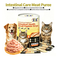 Bâtonnet de viande probiotique pour animaux de compagnie pour le soulagement des selles molles et des ballonnements, soutien digestif postbiotique, friandise pour chat pour estomac sensible, OEM