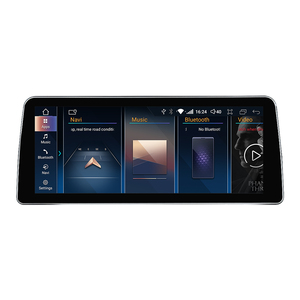 Carplay inalámbrico <span class=keywords><strong>Android</strong></span> auto 12,3 pulgadas Qualcomm 665 tablero digital del coche reproductor de vídeo multimedia radio para BMW F30 F31 F33 F34 - Product Image 1