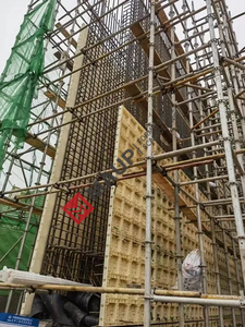 Coffrage mural réutilisable en plastique ABS pour la construction de sous-sols de villas – Coffrage en béton léger et haute résistance, pose rapide - Product Image 5