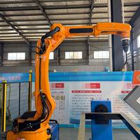 Lengan Robot 6 Sumbu Beban Berat 70kg Jangkauan 2100mm Mesin Palletizing Otomatis Industri