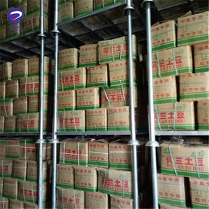 Estante de tubos galvanizados de metal apilable desmontable para manejo de materiales - Product Image 6