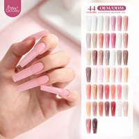 Miss Gooey Gel durcisseur pour ongles 44 couleurs, sans HEMA, en pot, pour extension et nail art, marque privée, vernis à ongles gel UV