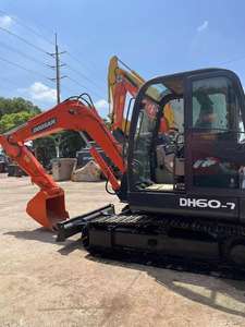 BAS PRIX Original Doosan Dh60 Dx60 Mini Pelle Doosan Pelle d'occasion Pelle sur chenilles d'occasion avec pouce hydraulique - Product Image 2