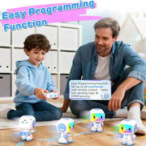 88rc R-152S thông minh RC lập trình Robot đồ chơi thông minh nhảy múa Robot đồ chơi điều khiển từ xa ghi âm chế độ nhảy Robot,Mini RC Robot - Product Image 3