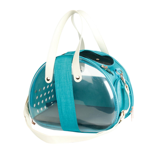 Transparent Hard Classic Space Capsule <b>Cat</b> <b>Backpack</b> with Zipper Closure Hand-Held Portable Fashion Outdoor Pet Carrier Bag - Product Image 1