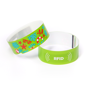 Événement promotionnel personnalisé NFC RFID UHF vinyle bracelet en plastique fête Festival <span class=keywords><strong>Concert</strong></span> billet conception entrée mode Identification - Product Image 2