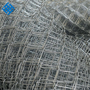 Panel de esgrima de malla de cadena Valla de enlace de cadena galvanizada Malla de alambre de hierro para recintos de zoológico Precio al por mayor de fábrica - Product Image 3