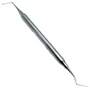 เครื่องมือผ่าตัดทางทันตกรรม BAFA SURGICAL INSTRUMENTS  ทำจากสแตนเลสสตีล  แบบใช้มือ  ด้ามจับแบบมีลาย  สีเงิน  ระดับ Class I  BSI-CP-632 - Product Image 1
