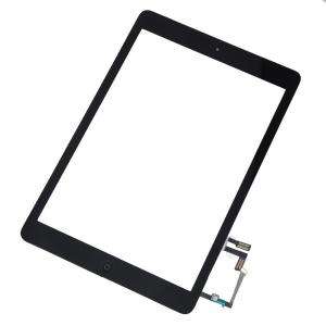 Touch Screen con Cavo Flessibile per Pulsante Home per iPad Air / A1474 A1475 A1476 / iPad 5 2017 A1822 A1823 - Nero - Product Image 3