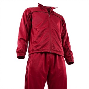 Conjunto Deportivo Personalizado de Poliéster/Algodón con Cremallera, Sudadera Transpirable, Chaqueta Cortavientos Rosa de Invierno para Hombre y Mujer, para Tenis, Running, Entrenamiento, Voleibol - Product Image 6