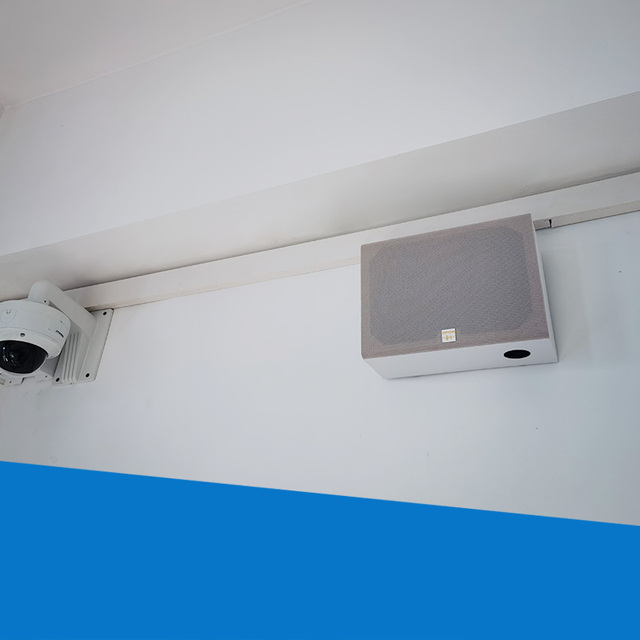 Indoor Wall IP Speaker Series 30-60W Wired White Wall-Mounted XC-9602B Mental Cloth Speaker School Hospital Mosque Hotel