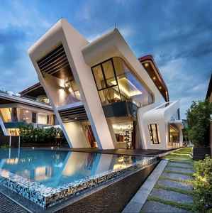 Résidences préfabriquées modernes de luxe, solutions de maisons portables en acier pour le développement de terres inutilisées pour les villas, les complexes hôteliers et les appartements - Product Image 1