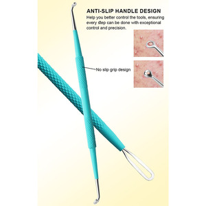 Nueva aguja para quitar el acné, herramientas <span class=keywords><strong>de</strong></span> acero inoxidable, extractor <span class=keywords><strong>de</strong></span> espinillas, espinillas, <span class=keywords><strong>comedones</strong></span>, removedor <span class=keywords><strong>de</strong></span> espinillas para el cuidado <span class=keywords><strong>de</strong></span> la piel facial - Product Image 4