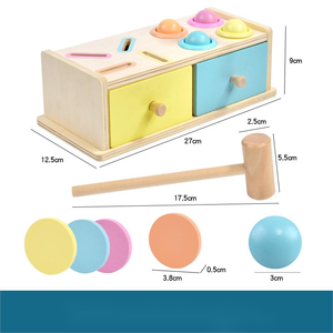 Caja de Clasificación de Monedas de Madera Montessori, Juguete Educativo Multifuncional de Geometría para Niños, Certificado EN71 - Product Image 4
