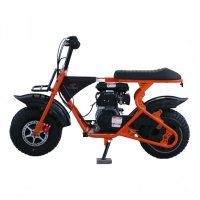 Karting électrique avec moteur à chaîne de 105 cm3, refroidissement par air, embrayage automatique à friction sèche, quad électrique pour enfants, moto