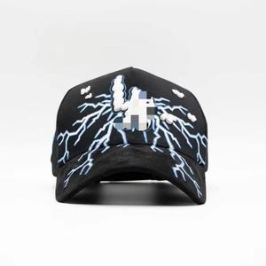 Casquettes Rude Awakening personnalisées de haute qualité, logo brodé 3D <span class=keywords><strong>Lalala</strong></span>, visière incurvée, 5 panneaux, sportives, respirantes, imperméables - Product Image 2