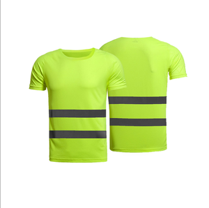 Brassière de sécurité avec bandes argentées, réfléchissant, haute luminosité, orange, noir, pour le cyclisme, le course, vente en gros, 1 pièce - Product Image 3