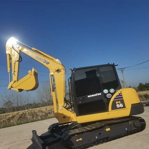 Excavadora Pequeña Komatsu PC56 Importada de Japón en Buen Estado para Jardinería - Product Image 1