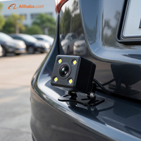 Caméra de recul de voiture CCD noire, vision nocturne à 120 degrés, assistance au stationnement