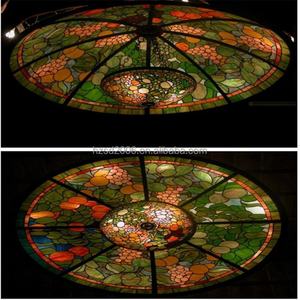 Dôme en verre personnalisé, dôme de plafond en verre Tiffany pour hôtel, villa ou maison, toit en verre - Product Image 4