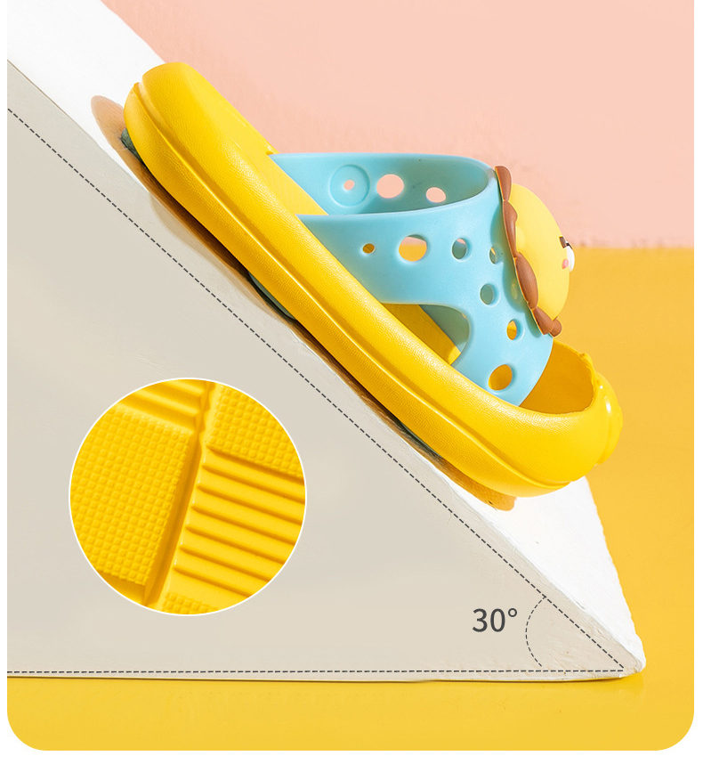 Cartoon Summer Sandals Slippers Kids Flat Toe Shoes Sandals for Boys and Girls
