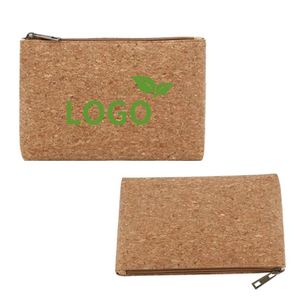 Wholesale Eco-Friendly Custom Cork Material Sustainable Portable Waterproof Toiletry <b>Bag</b> for Travel - Product Image 2
