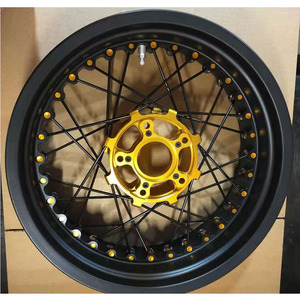 ชุดล้อซี่ลวดแบบไม่มียางในสำหรับรถมอเตอร์ไซค์แบบสตรีท ขนาด 2.15*21 นิ้ว/4.25*18 นิ้ว สำหรับ KTM 390 790 1290 <span class=keywords><strong>ADV</strong></span> - Product Image 6