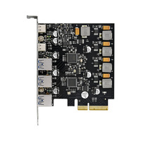 Carte d'acquisition de vision industrielle interne PCIe X4 ASM3142 USB3.1 10 Gbit/s 3A2C pour PC en stock