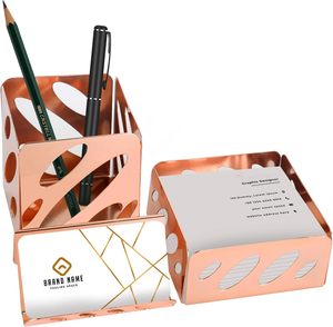 Eagle tymw2011 3-in-1 bàn tổ chức thiết lập bao gồm nhựa <span class=keywords><strong>Memo</strong></span> Bút Chì Chủ thẻ kinh doanh với dấu kim loại - Product Image 1