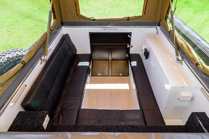 Ecocampor - Remolques Pequeños Plegables <span class=keywords><strong>para</strong></span> Campamento, Caravana <span class=keywords><strong>con</strong></span> Cocina y <span class=keywords><strong>Mesa</strong></span> Plegable en Venta - Product Image 3