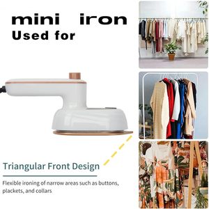 Plancha de Vapor Portátil de 110 ml, Plancha de Vapor Eléctrica Húmeda/Seca con Suela de Titanio para Ropa, Hotel, Auto y Hogar - Product Image 5
