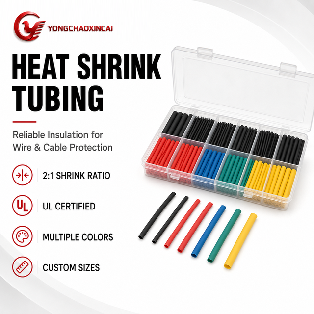 Custom EVA Heat Shrink Tubing 2:1 Electrical Insulation Tubing for Wire Cable Protection