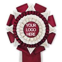 Rubans en satin polyester personnalisés de haute qualité à une face pour les récompenses et les badges Décorations sur le thème des chevaux