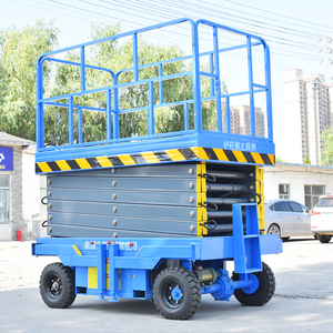 <span class=keywords><strong>Plataforma</strong></span> Elevadora Hidráulica de Tijera de 4-18m con Protección Contra Sobrecarga y Descenso de Emergencia - Product Image 3