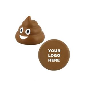 Custom Logo Poo Stress Ball Smile Poo Stress Toys Imprint Logo Squeeze Toys Promotion Gifts - Product Image 4
