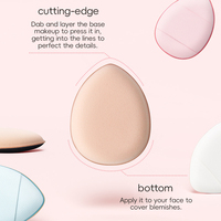 Poudre de finition pour les doigts, petit format, pour fixer le maquillage, blush au miel, illuminateur, effet velours sec pour le pouce