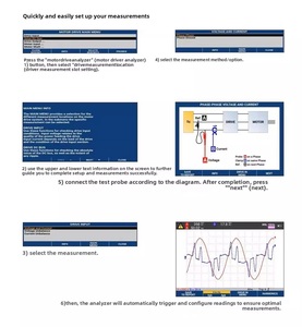 F Lu k E Mda-510 and Mda-550-iii Motor <b>Drive</b> Analyzer 220v With 1-year Warranty - Product Image 6