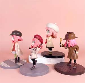 4 Estilos, Figuras de <span class=keywords><strong>Manga</strong></span> de 13 cm, Estatuas de SPY FAMILY, Detective Fashion, <span class=keywords><strong>Anya</strong></span> Forger, Juguetes Modelo, Figura de Anime de PVC - Product Image 3