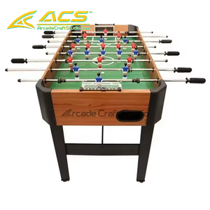 Table <span class=keywords><strong>de</strong></span> baby-foot d'intérieur ACS <span class=keywords><strong>de</strong></span> haute <span class=keywords><strong>qualité</strong></span> 4FT en MDF+PVC pour enfants, type jeu <span class=keywords><strong>de</strong></span> billard et <span class=keywords><strong>de</strong></span> football - Product Image 3