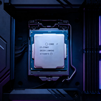 Processeur Intel Core i7 7700T 7ème génération, CPU d'origine reconditionné, grade A, testé, 2.9GHz, LGA1151, pour ordinateur de bureau