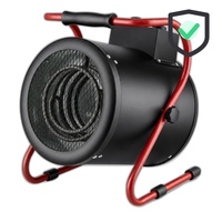 Chauffage céramique domestique à faible bruit avec flux d'air grand angle de 253 m³/h, chauffage PTC céramique sans flamme, confort pour la lecture et le repos