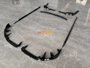 Xlstyling bóng đen Aero Kit phía trước môi phía sau khuếch tán bên váy cho BMW G60 MP - Product Image 3